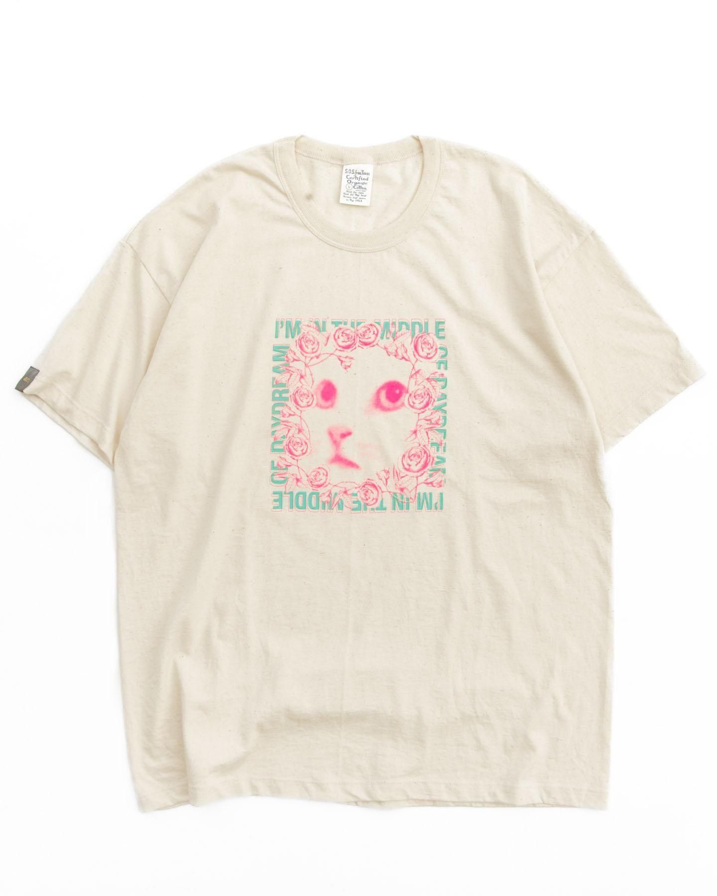 ari ｜ Graphic T / Middle of Daydream ｜pink｜オーガニック
