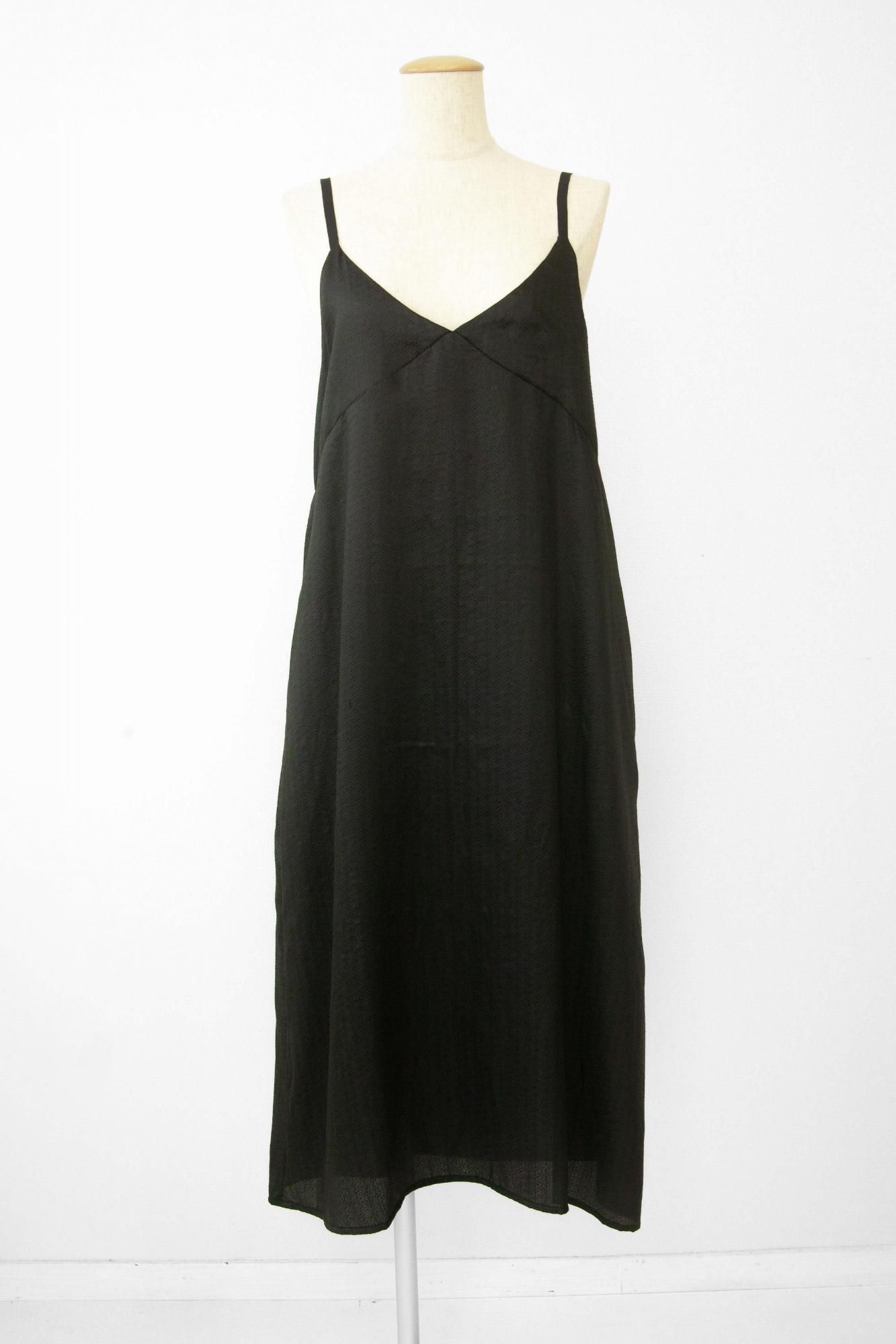 Hazy Slip Dress / black