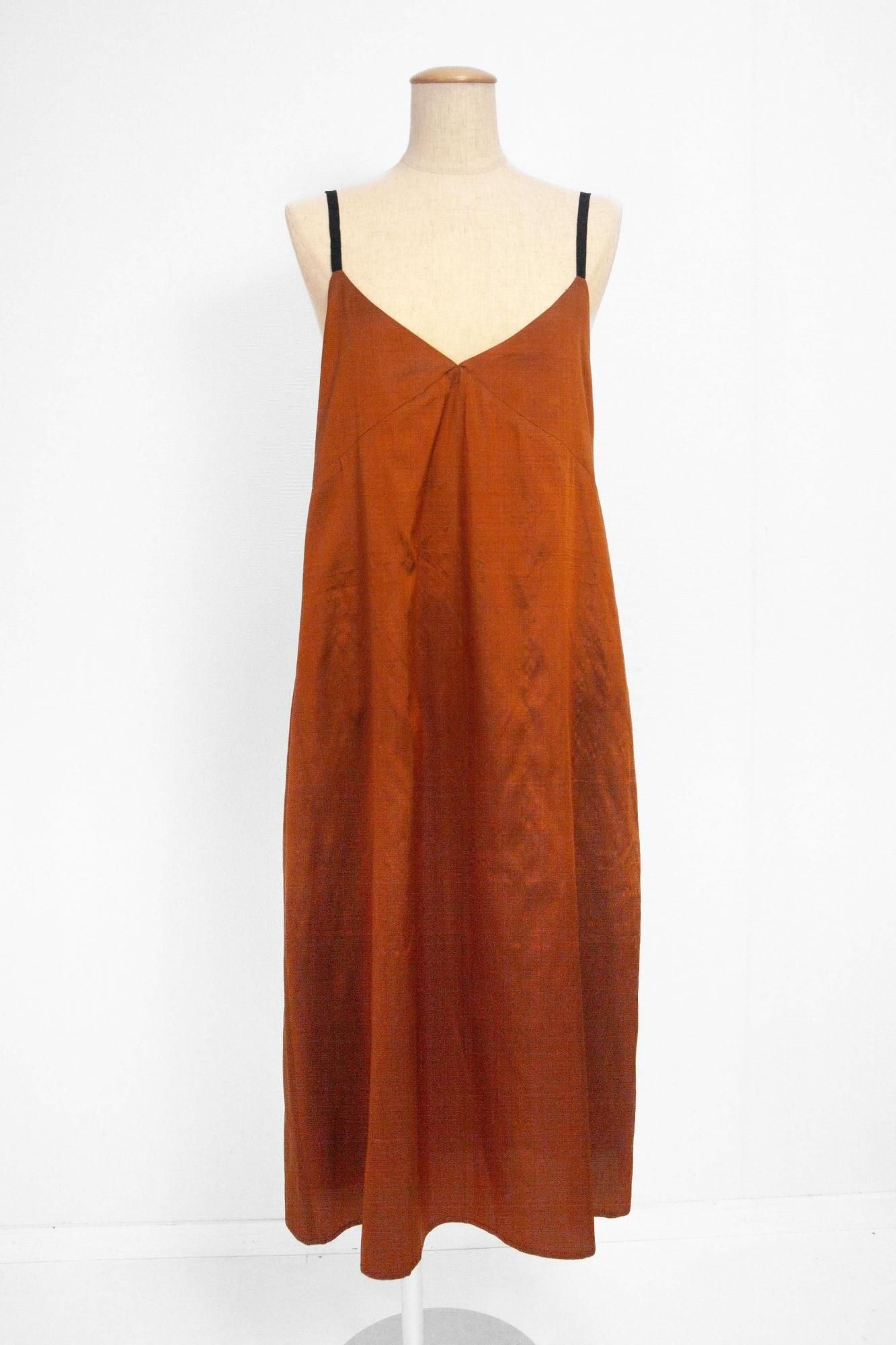 Hazy Slip Dress / copper 2026