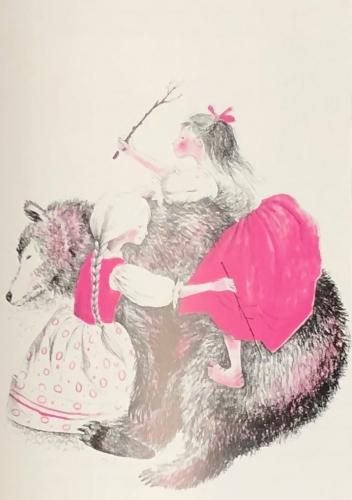 しらゆきべにばら グリム童話 - 中古絵本と、絵本やかわいい