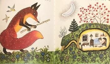 きつねとねずみ 古本 絵本 画本と道楽の店 影ぼうし