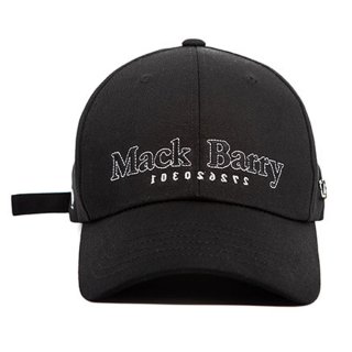 MACK BARRY MACK NUMBER CURVE CAP BLACK