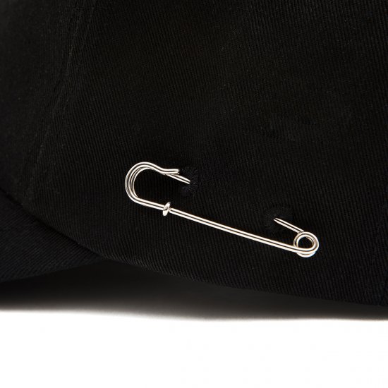 MACK BARRY VOLUME M LOGO CAP (BLACK) - mackbarryjapan