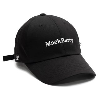 MACK BARRY CLASSIC FONT CAP (BLACK)