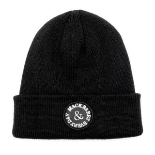 MACK BARRY & CIRCLE PATCH BEANIE