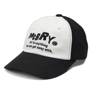 MCBRY LOGO BALL CAP(BLACK)
