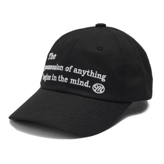 THE MIND BALL CAP(BLACK)