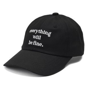 EVERYTHING BALL CAP(BLACK)