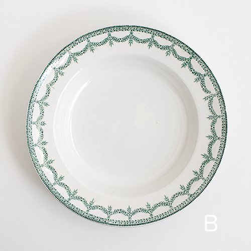 B.F.K 'Louis XVI' ディナー24cm_B/Boch ボッホフレールケラミス