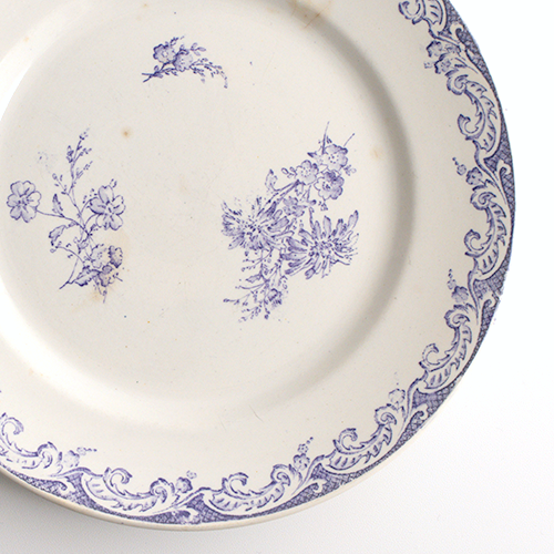 SALE* Creil et Montereau【Louis XV】平皿23cm/クレイユモントロー