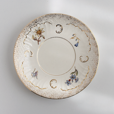 Sarreguemines【Louis XV】ルイ15世深皿24cm_A/サルグミンヌ Sarreguemines【Louis XV】ルイ15世深皿24cm_A/サルグミンヌ