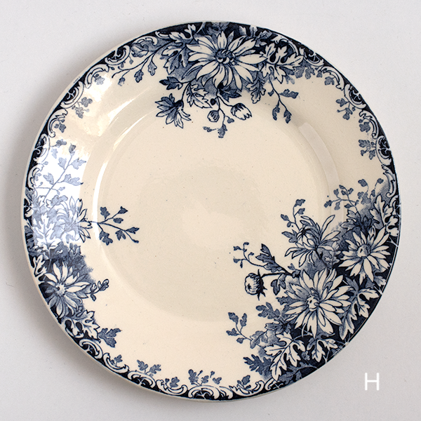 Gien【Fleurs d'Automne】秋の花デミクルーズ23cm/ジアン