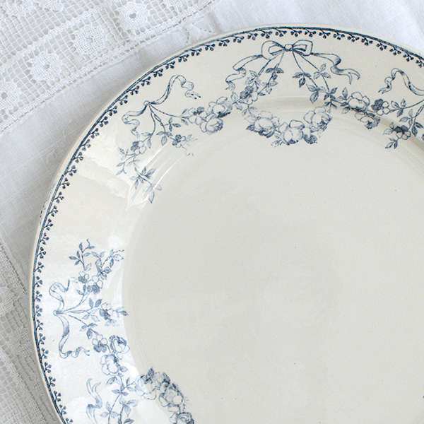 Sarreguemines MOZART モーツァルト平皿24cm_1601A/サルグミンヌ