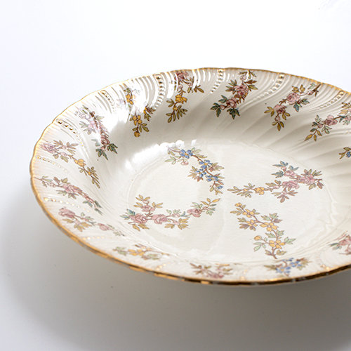 Sarreguemines【Louis XV】ルイ15世深皿24cm_A/サルグミンヌ Sarreguemines【Louis XV】ルイ15世深皿24cm_A/サルグミンヌ