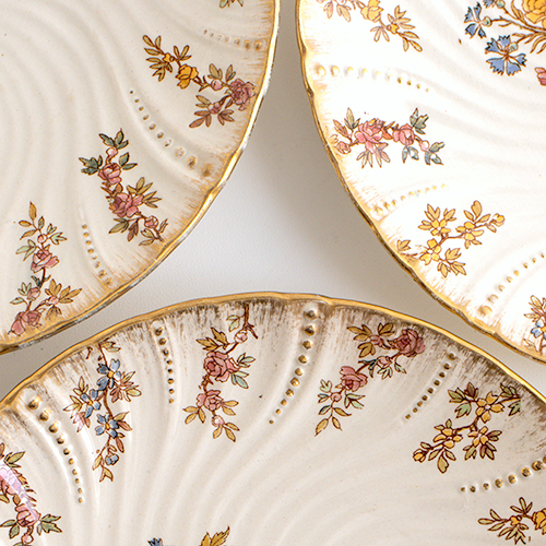 U&C Sarreguemines【Louis XV】ルイ15世ガトープレート18cm_C
