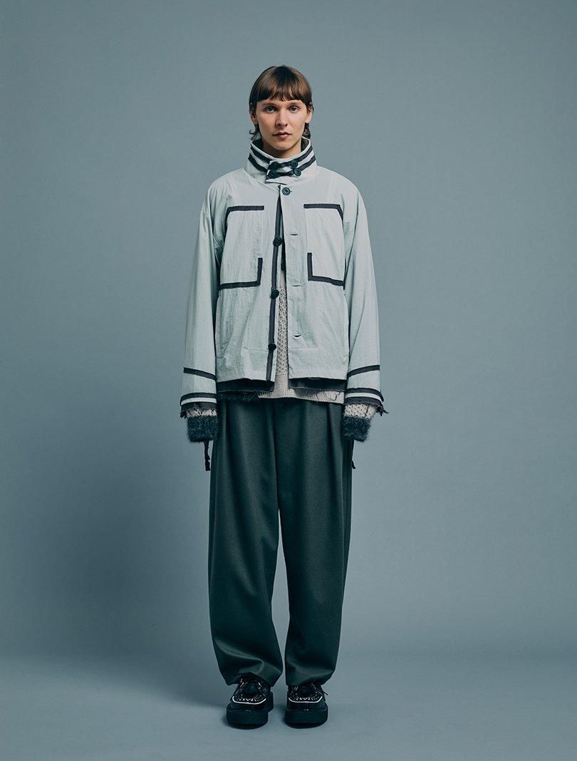 meagratia メアグラーティア/ nylon navy BL ナイロンネイビー meagratia メアグラーティア/ nylon navy BL ナイロンネイビー