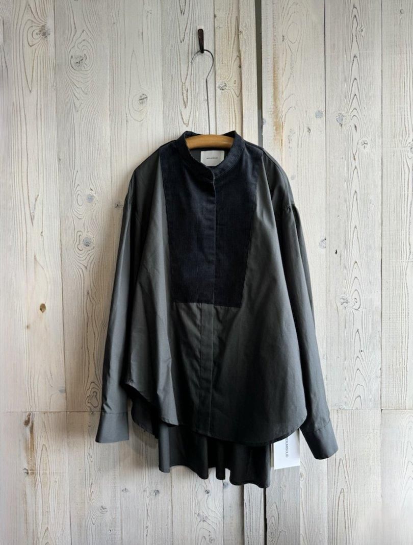 MARcourt｜MIDIUMISOLID for Ladies コーデュロイワイドシャツ