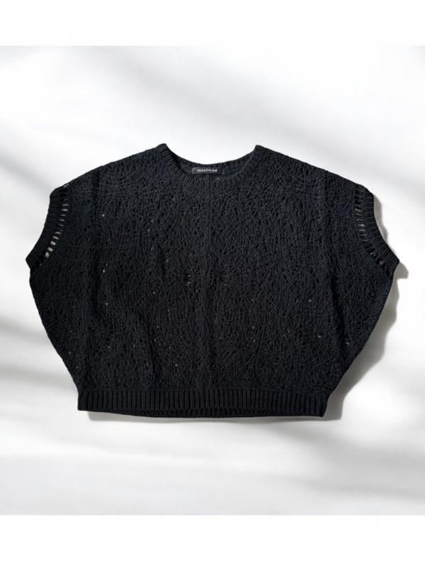 <img class='new_mark_img1' src='https://img.shop-pro.jp/img/new/icons16.gif' style='border:none;display:inline;margin:0px;padding:0px;width:auto;' />mizuiroind ߥ wave yarn vest ֥䡼٥