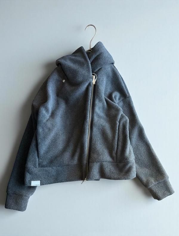 <img class='new_mark_img1' src='https://img.shop-pro.jp/img/new/icons8.gif' style='border:none;display:inline;margin:0px;padding:0px;width:auto;' />Boutique Ordinary ֥ƥåǥʥ꡼ Fleece Draped Mortorcycle Jacket ե꡼ɥ졼ץ⡼른㥱å