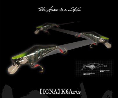 K6Arts/IGNA(イグナ)50S イロケデ!パープル - 渓流用トラウト K6Arts/IGNA(イグナ)50S イロケデ!パープル - 渓流用トラウト