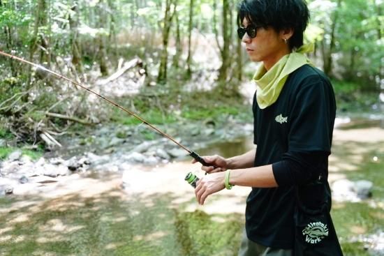 CASKET受注生産のみ Tシャツ 渓流 釣り アンバサダー ボロン