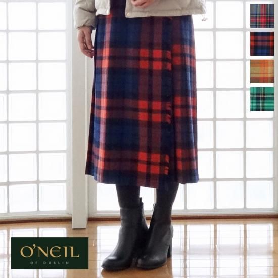 O'NEIL OF DUBLIN オニールオブダブリン キルトラップ スカート