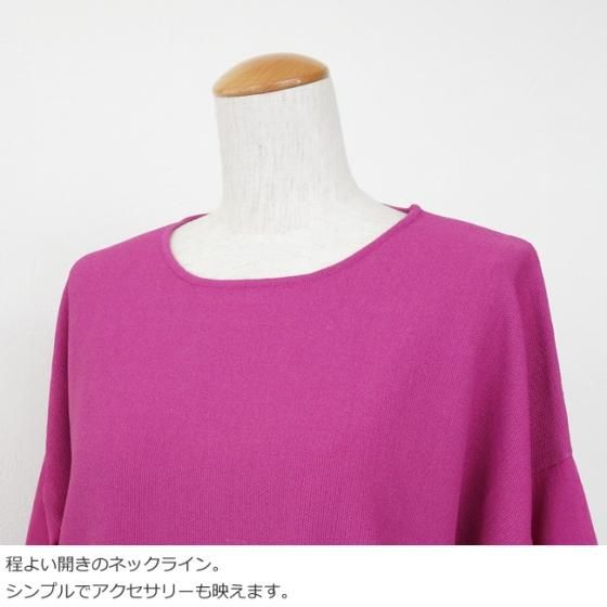 定番] Dignite collier (ディニテコリエ) ニット プルオーバー