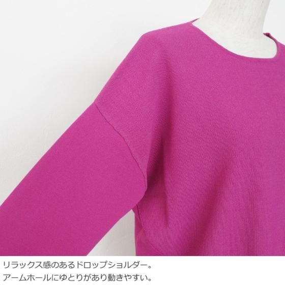 定番] Dignite collier (ディニテコリエ) ニット プルオーバー