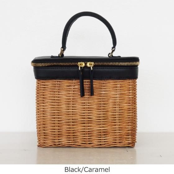 ✨未使用級✨The Bagmati カゴバッグ　2way　ショルダーバッグ WEB限定】【BAGMATI】2WAYショルダーカゴバッグ｜collex