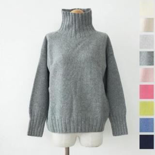 GLEN FYNE (ե) ϥͥå ॺ ˥å Ĺµ PLAIN LOOSE POLO PULLOVER