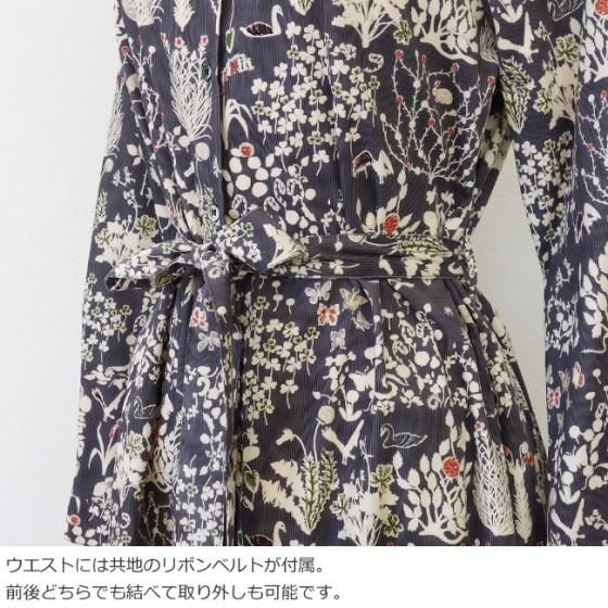 新品　パークスParkesタックワンピース コーデュロイワンピース　ウエルベック SALE [30%OFF] Parkes (パークス) シャツ ワンピース