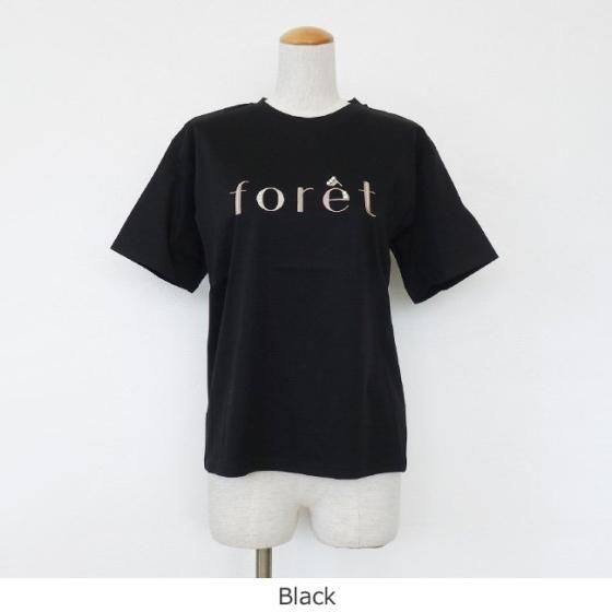 SALE [30%OFF] ESPEYRAC (エスペラック) Tシャツ パール ロゴ 刺繍 クルーネック ドロップショルダー 7511011 返品不可 SALE [30%OFF] Espeyrac (エスペラック) Tシャツ パール 刺繍