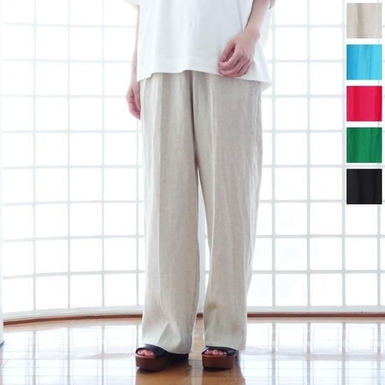 SALE [30%OFF] PASSIONE (パシオーネ) イージーパンツ リネン
