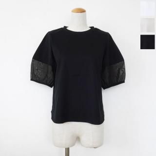 イデアルーチェ シアーカットソー⭐︎ブラック 完売品 （Tops