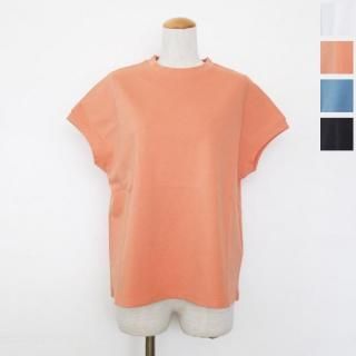 【30%OFF】ESPEYRAC エスペラック バック 刺繍 クルーネック フレンチスリーブ Tシャツ 7521004 レディース Espeyrac 【30%OFF】ESPEYRAC エスペラック バック 刺繍 クルー