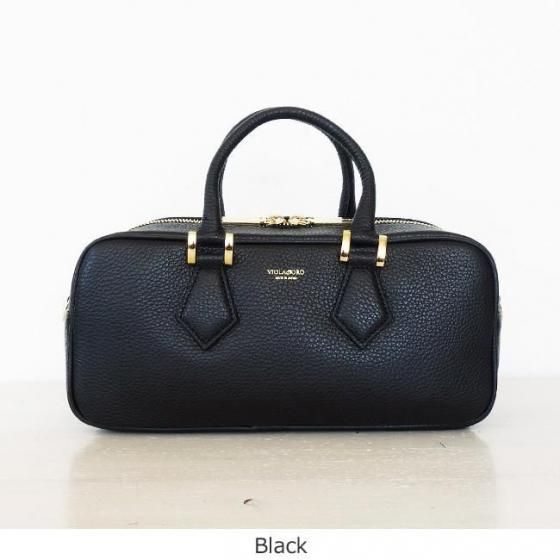 ヴィオラドーロ ADRIA V-1501 型押しシュリンクレザーミニトート VIOLAd'ORO (ヴィオラドーロ) ボストンバッグ シュリンクレザー