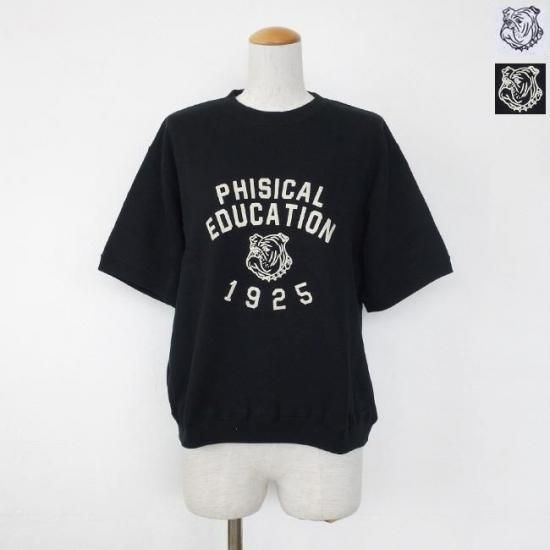 Le Melange (ルメランジュ) スウェット ショートスリーブ ブルドッグ