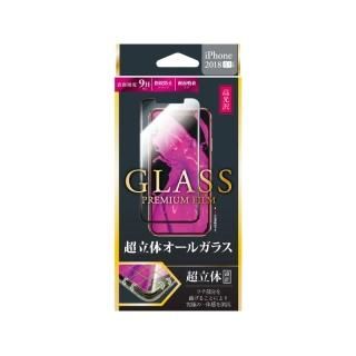 【iPhone XR】ガラスフィルム 「GLASS PREMIUM FILM」 超立体オールガラス ブラック/高光沢/0.33ｍｍ
