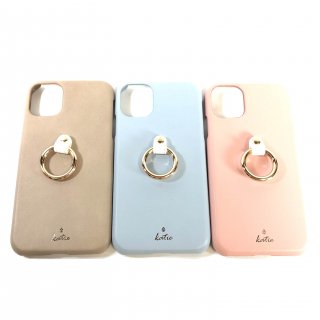 iPhone 11 PU쥶륱SHELL RING Katie