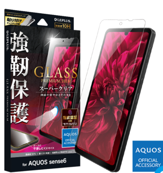 AQUOS sense6 SH-54B/SHG05б 饹եGLASS PREMIUM FILM ɥ ѡꥢ ʲ