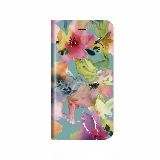 iPhone 8Plus/7Plus PU쥶 Design+ Flowerե ʲ