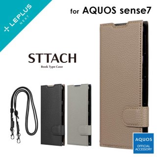 òAQUOS sense7Ѿ׷ϥ֥åɥPALLETץȥåդPU쥶եåץSTTACH SH-53C/SHG10