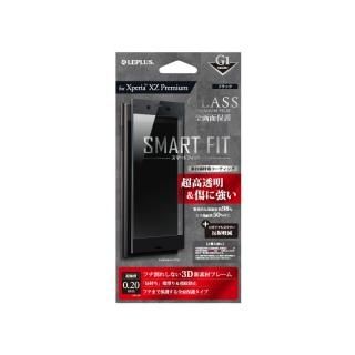 Xperia(TM) XZ Premium SO-04Jۥ饹ե GLASS PREMIUM FILM ݸ SMART FIT ֥å/ĶƩ/˶/ȿͷڸ