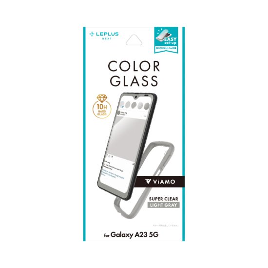 Galaxy A23 5G SC-56Cۥ饹եViAMO COLOR GLASS ݸ եȥե졼 饤ȥ졼 ʲ