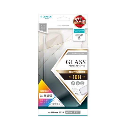 iPhone 15/iPhone 14 ȿɻߡѽ饹ϥ֥åɥ UTILO Glass Mat ꥢ ʲ