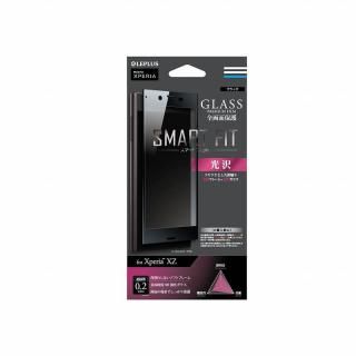 Xperia(TM) XZSO-01J/SOV34/SoftBankۥ饹ե GLASS PREMIUM FILM ݸ SMART FIT (֥å)