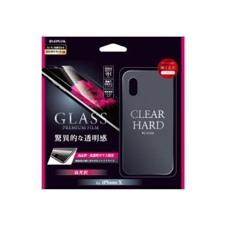 <img class='new_mark_img1' src='https://img.shop-pro.jp/img/new/icons1.gif' style='border:none;display:inline;margin:0px;padding:0px;width:auto;' />iPhone X  饹ե+ϡɥ å GLASS + CLEAR PC ̾ 0.33mmꥢ