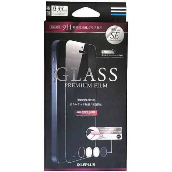 iPhone SE/5S/5C/5GLASS PREMIUM FILM 0.33mm ̾ ʲ