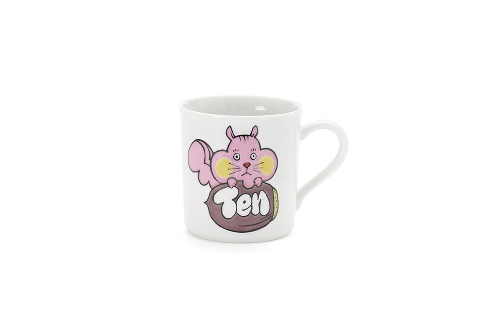 リス ペク太郎 マグカップ ピンク Kutani Seal オンラインショップ リス ペク太郎 マグカップ ピンク Kutani Seal オンラインショップ