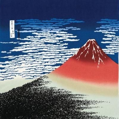 赤富士 | 北斎の浮世絵 - Furoshikiya YAMATONADESHIKO